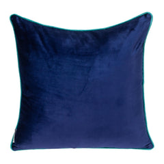 20" Blue and Gray Throw Pillow