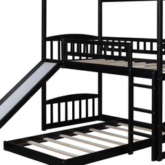 Espresso Full Over Full Contemporary Bunk Bed