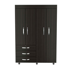 68" Three Drawer Combo Dresser - Homeroots