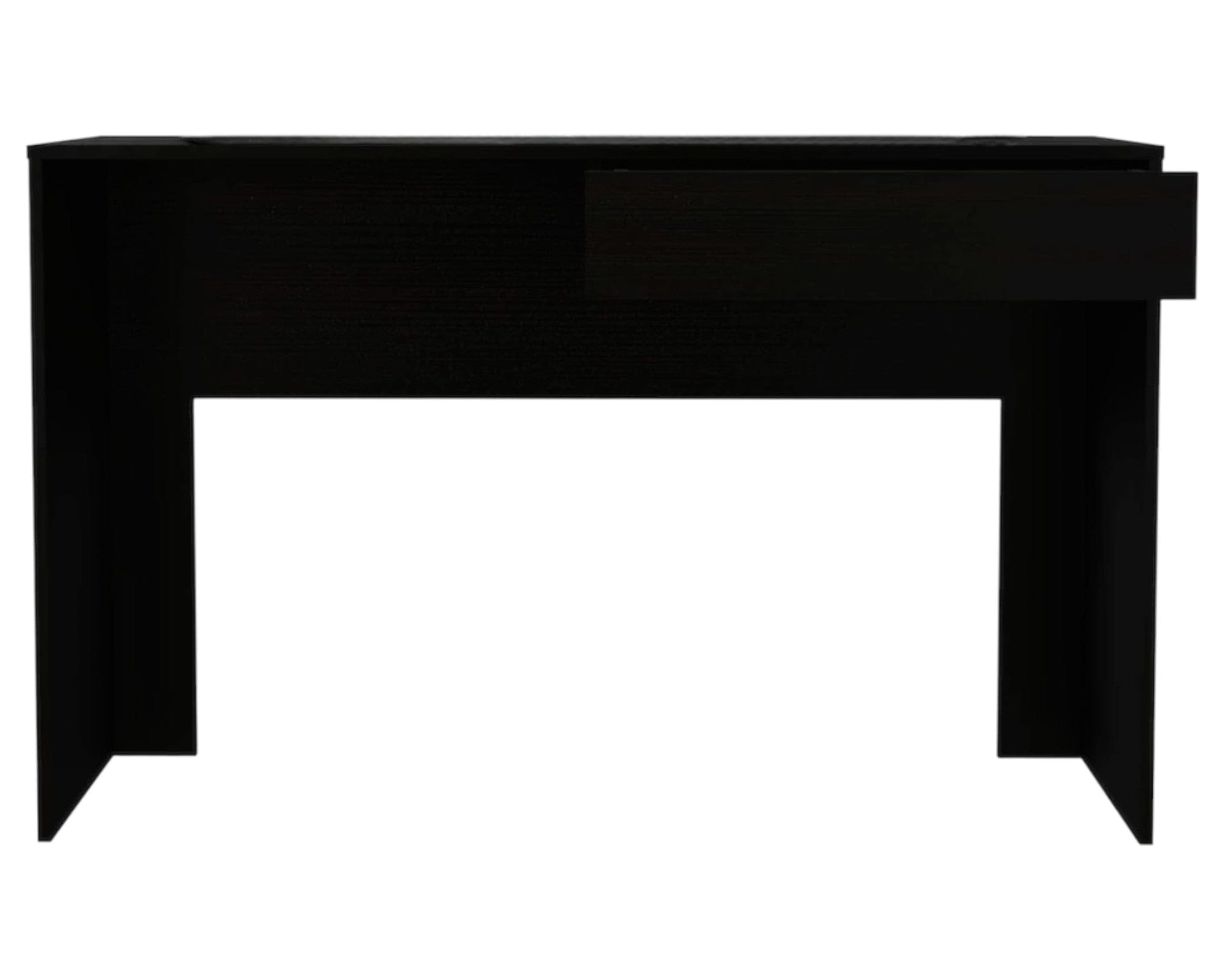 47" Black Computer Desk - Homeroots