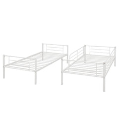 Black Twin Over Twin Separable Bunk Bed