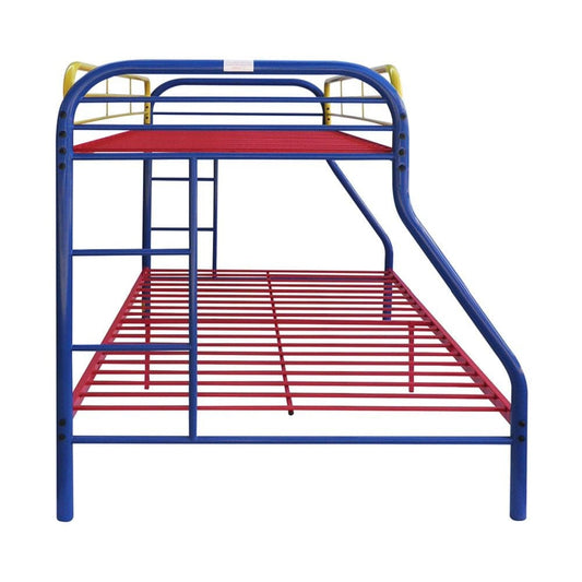 Colorful  Twin Over Full Size Bunk Bed - Homeroots