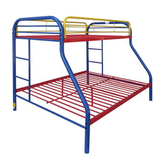 Colorful  Twin Over Full Size Bunk Bed - Homeroots