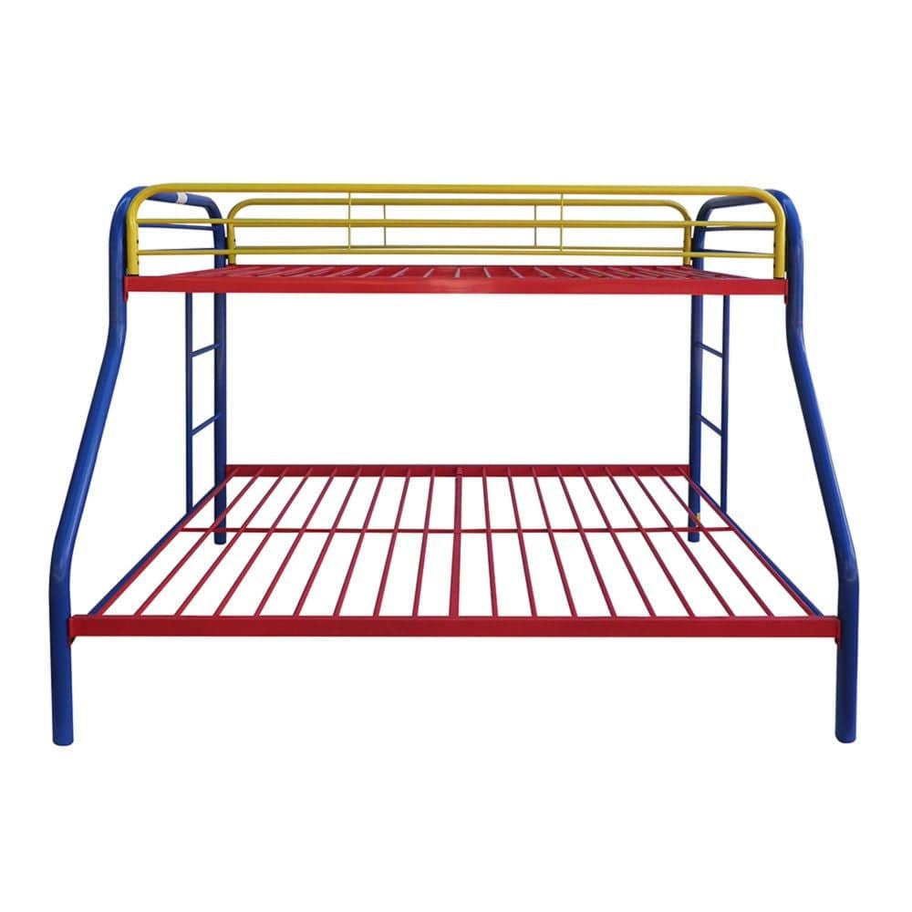 Colorful  Twin Over Full Size Bunk Bed - Homeroots