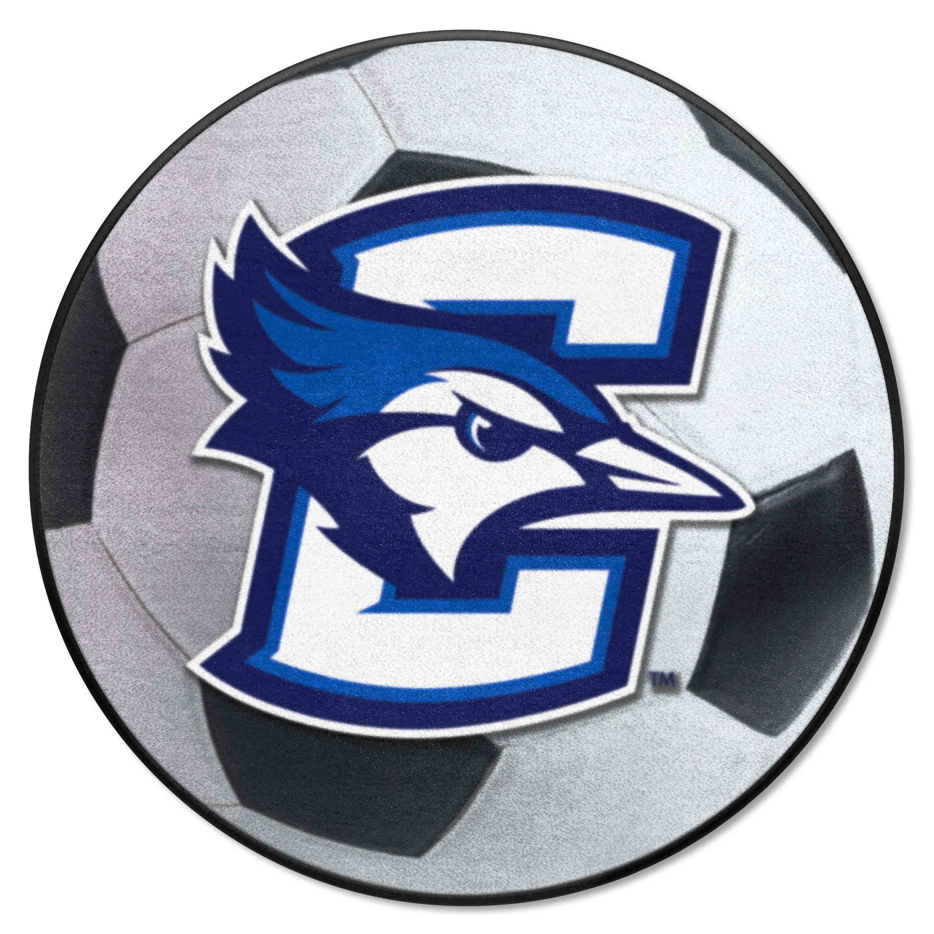 Creighton Bluejays Soccer Ball Rug - 27in. Diameter - Creighton