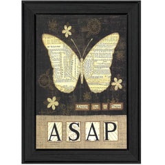 Always Say a Prayer Black Framed Print Wall Art