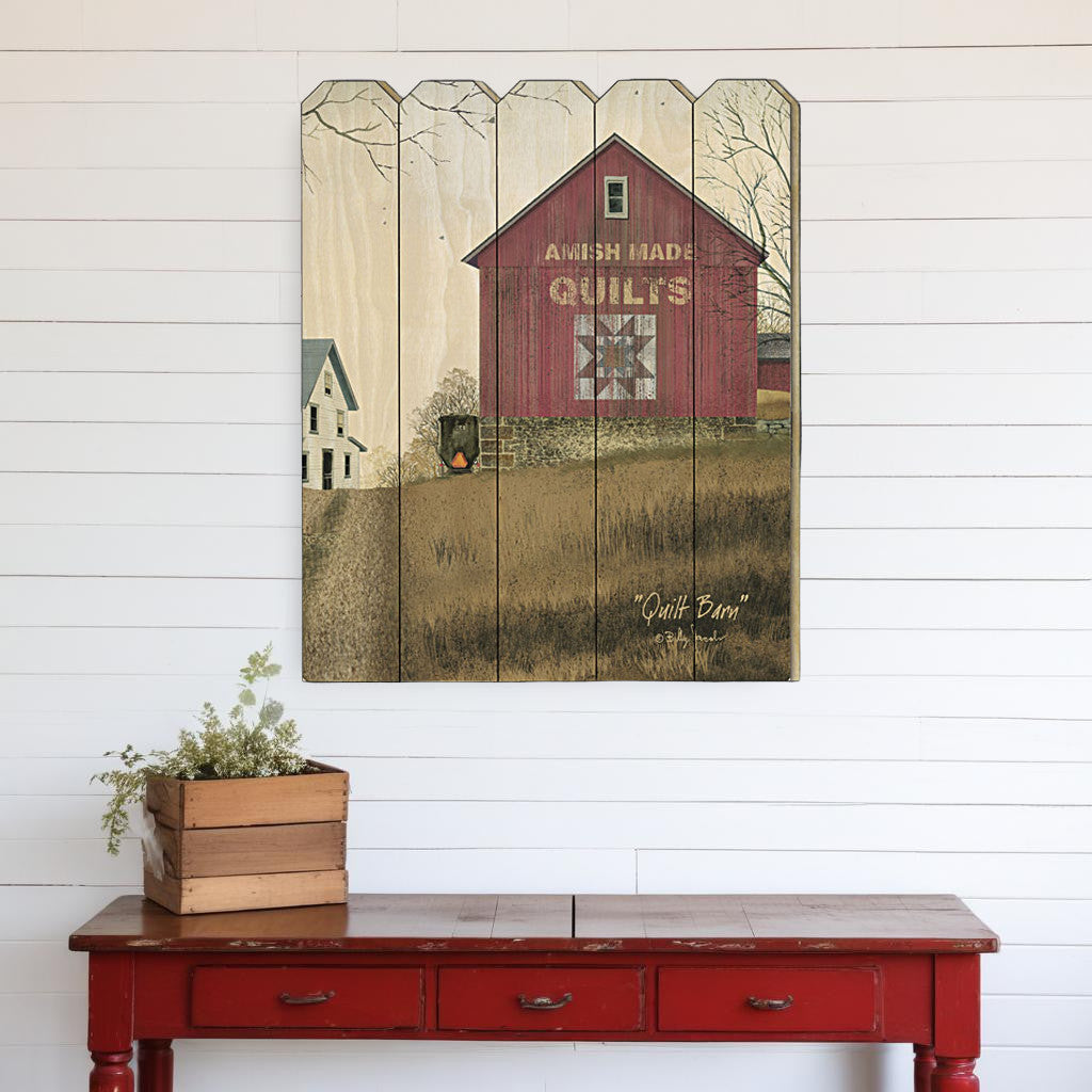 Quilt Barn 1 Unframed Wood Wall Art