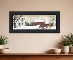 Christmas Trees for Sale 1 Black Framed Print Wall Art - Homeroots