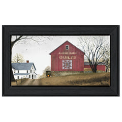 The Quilt Barn 1 Black Framed Print Wall Art - Homeroots