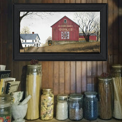 The Quilt Barn 1 Black Framed Print Wall Art - Homeroots