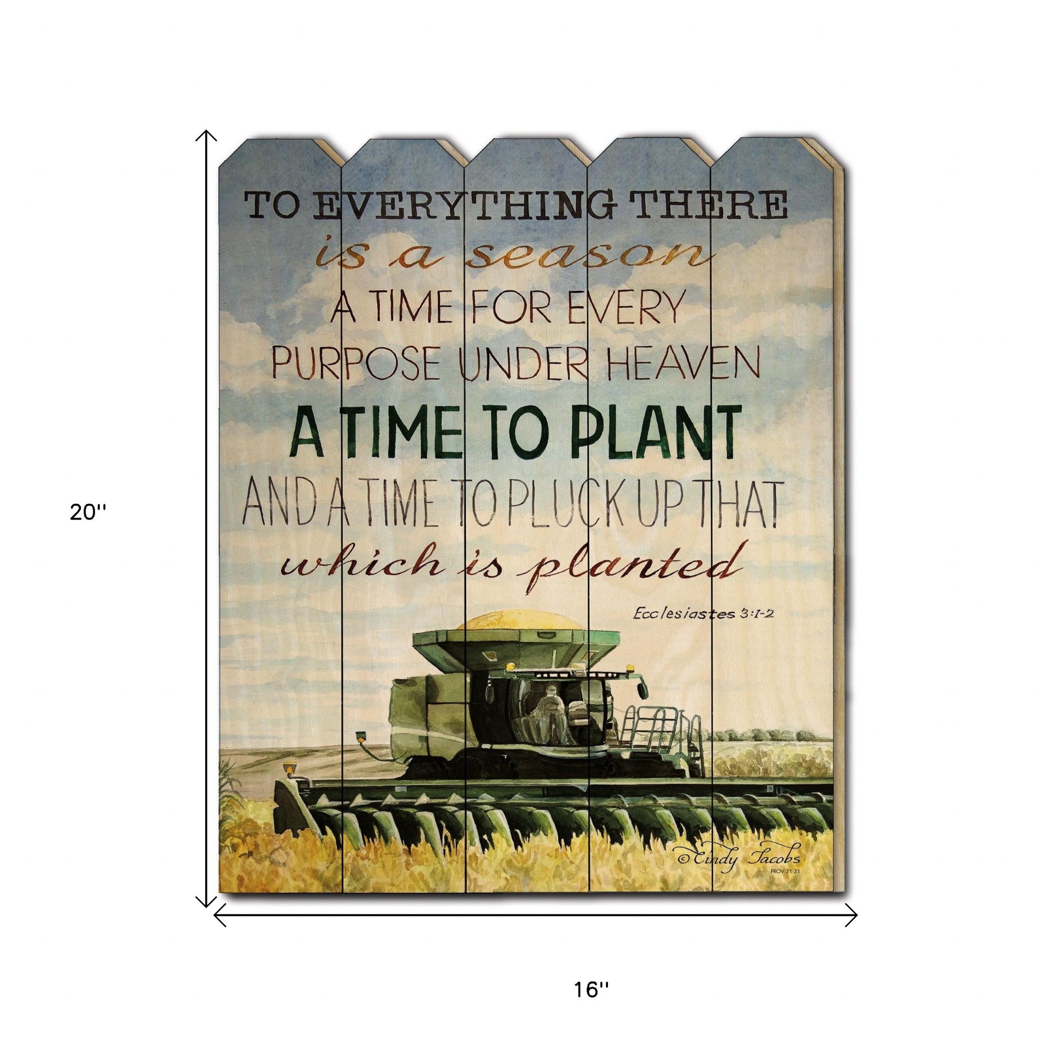 Time to Plant Unframed Print Wall Art