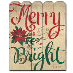 Merry and Bright Unframed Print Wall Art