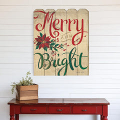 Merry and Bright Unframed Print Wall Art - Homeroots