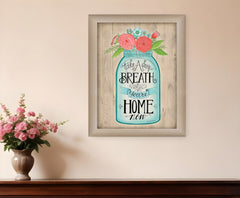 Youre Home Now Brown Framed Print Wall Art