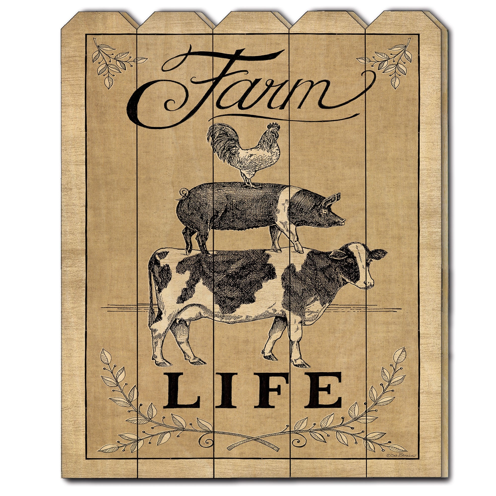 Farm Life Unframed Print Wall Art