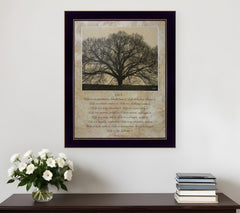 Life Is 10 Black Framed Print Wall Art