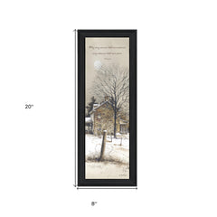 Promise And Peace Black Framed Print Wall Art