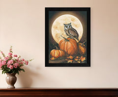 In the Pumpkin Patch Black Framed Print Wall Art