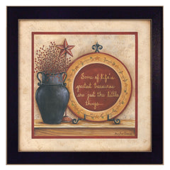 Greatest Treasures 1 Black Framed Print Wall Art