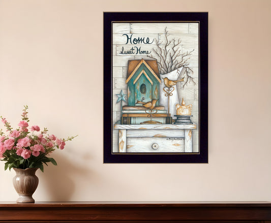 Home Sweet Home 4 Black Framed Print Wall Art