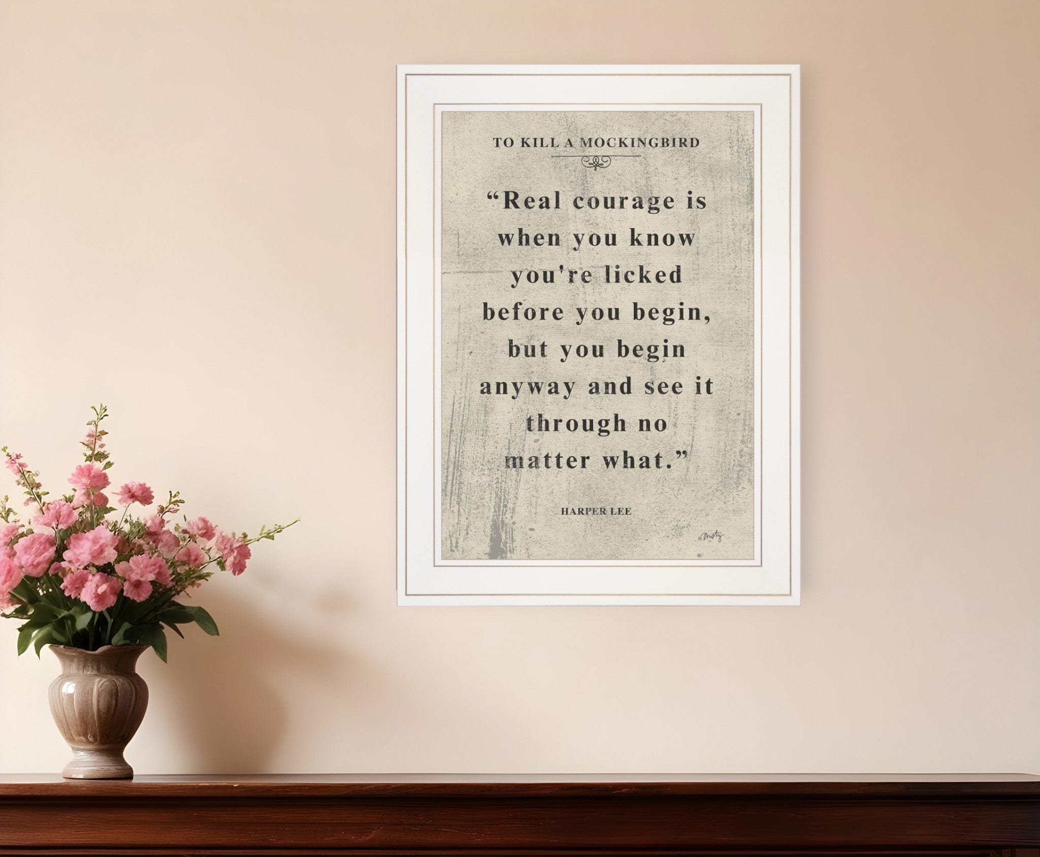 Book Quote VI 1 White Framed Print Wall Art - Homeroots