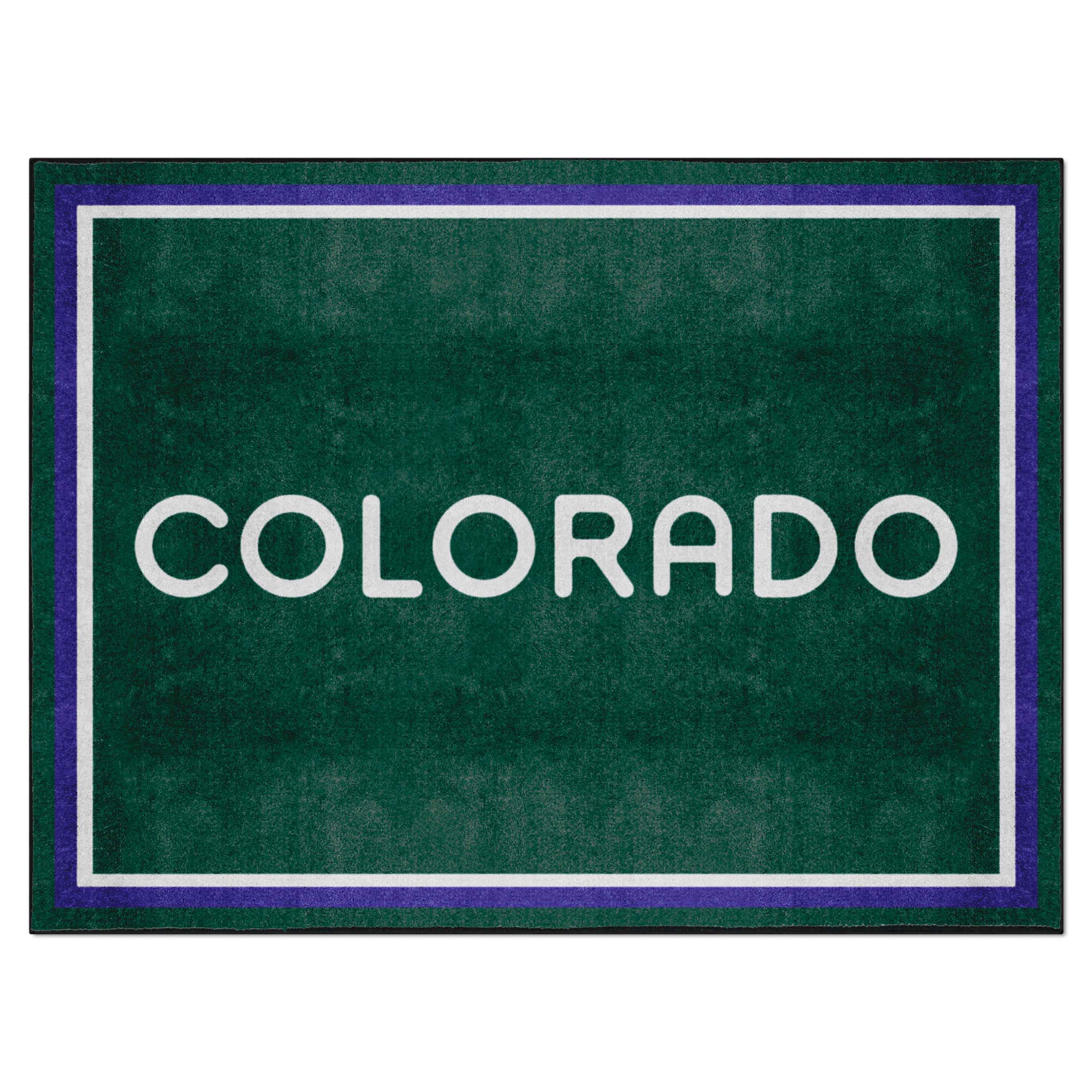 Colorado Rockies 8ft. x 10 ft. Plush Area Rug