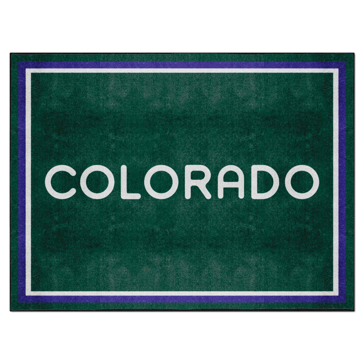 Colorado Rockies 8ft. x 10 ft. Plush Area Rug - Colorado Rockies