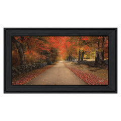 October Lane Black Framed Print Wall Art - Homeroots