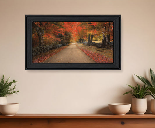 October Lane Black Framed Print Wall Art - Homeroots