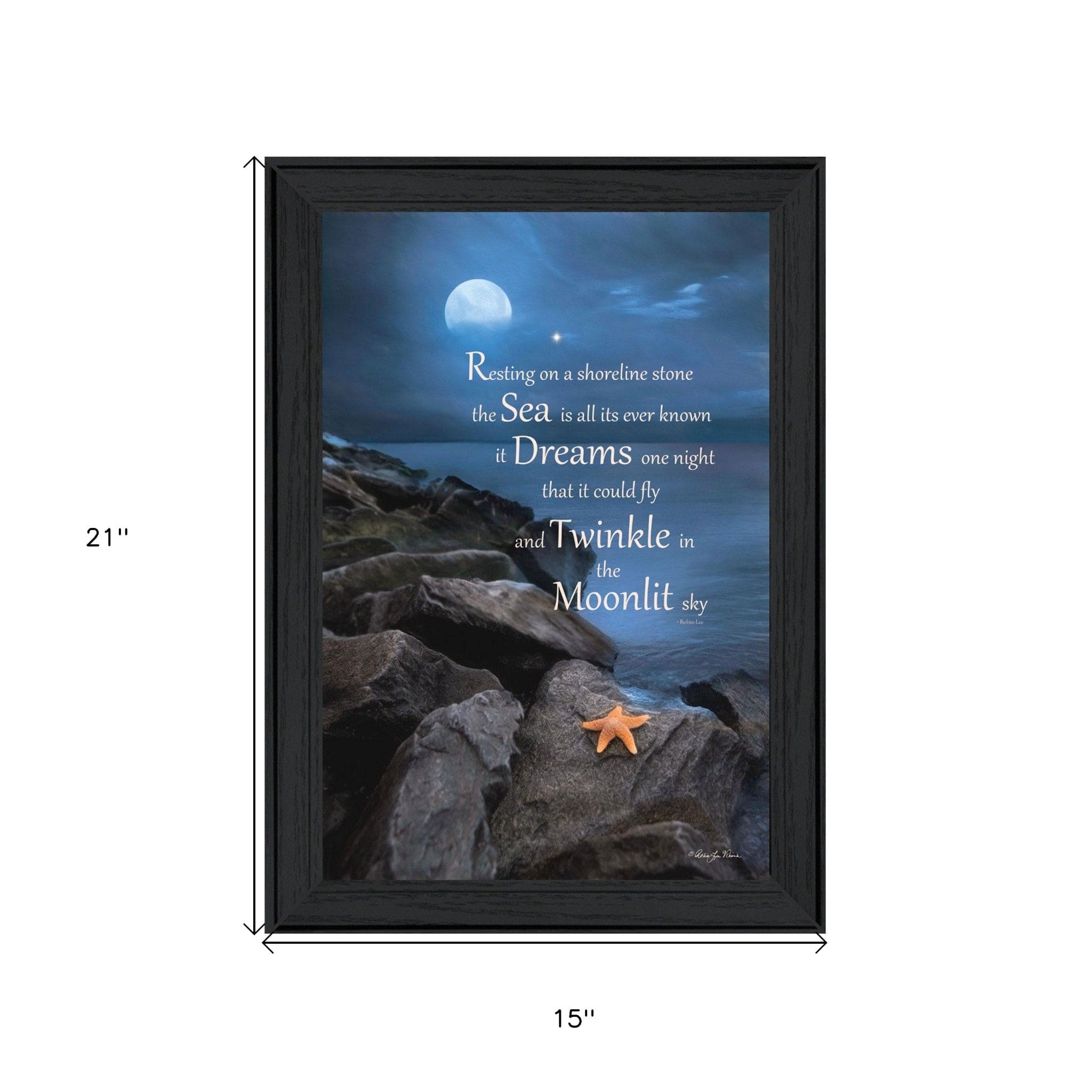 The Dream Black Framed Print Wall Art - Homeroots