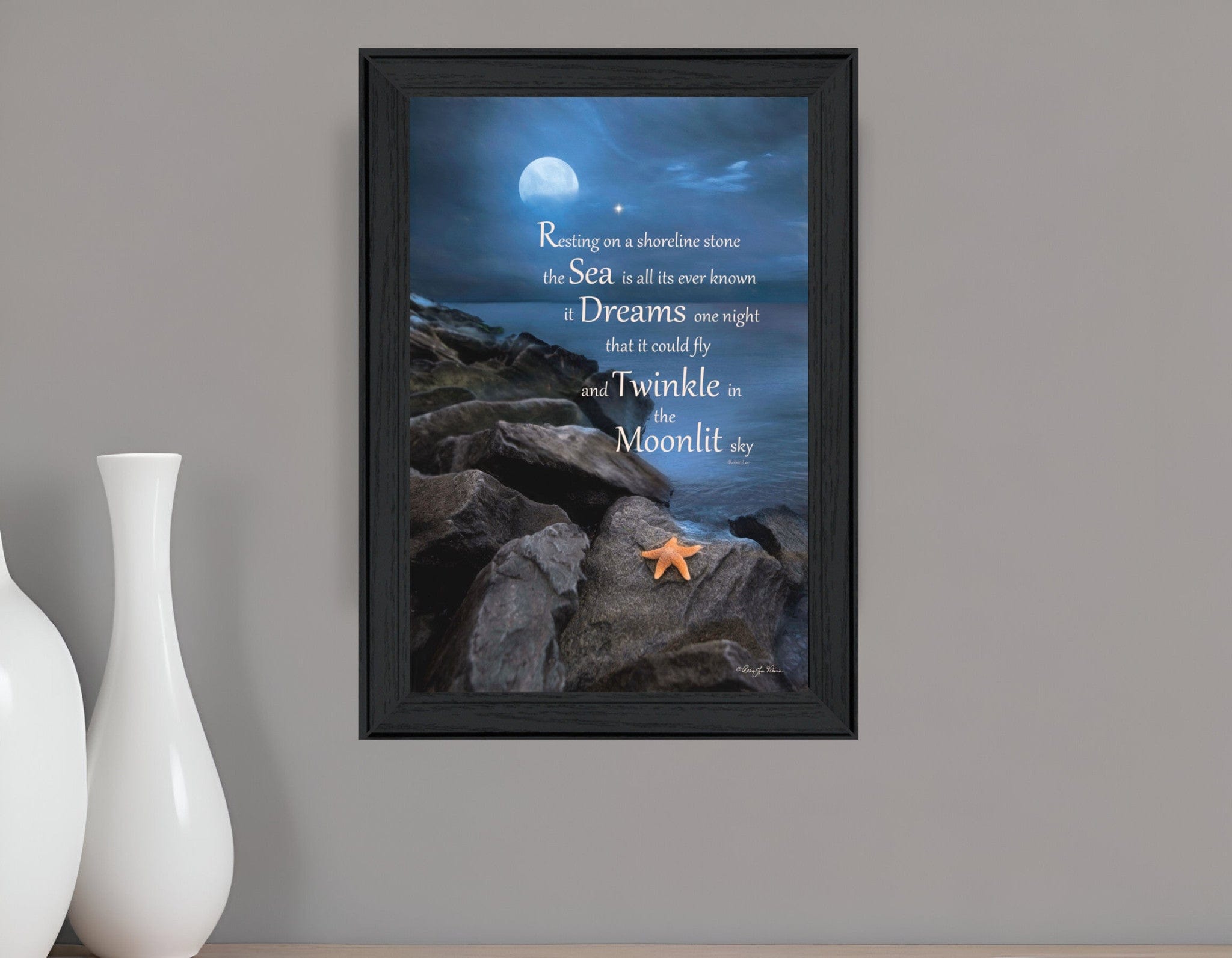 The Dream Black Framed Print Wall Art - Homeroots