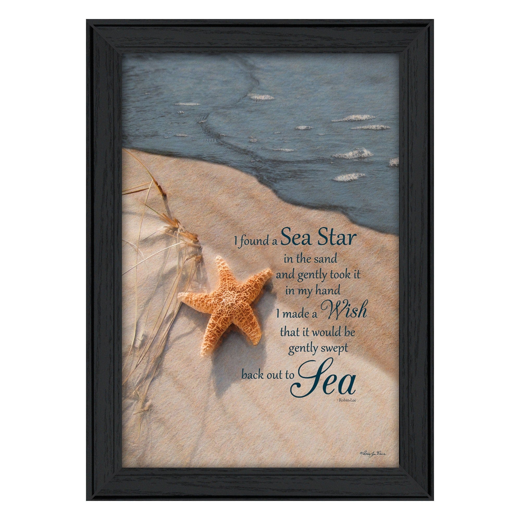 The Wish Black Framed Print Wall Art - Homeroots