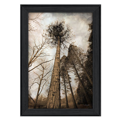 Skys the Limit Black Framed Print Wall Art