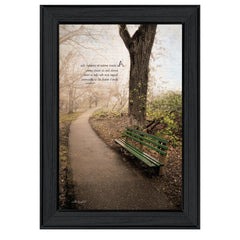 Through the Mist Black Framed Print Wall Art - Homeroots