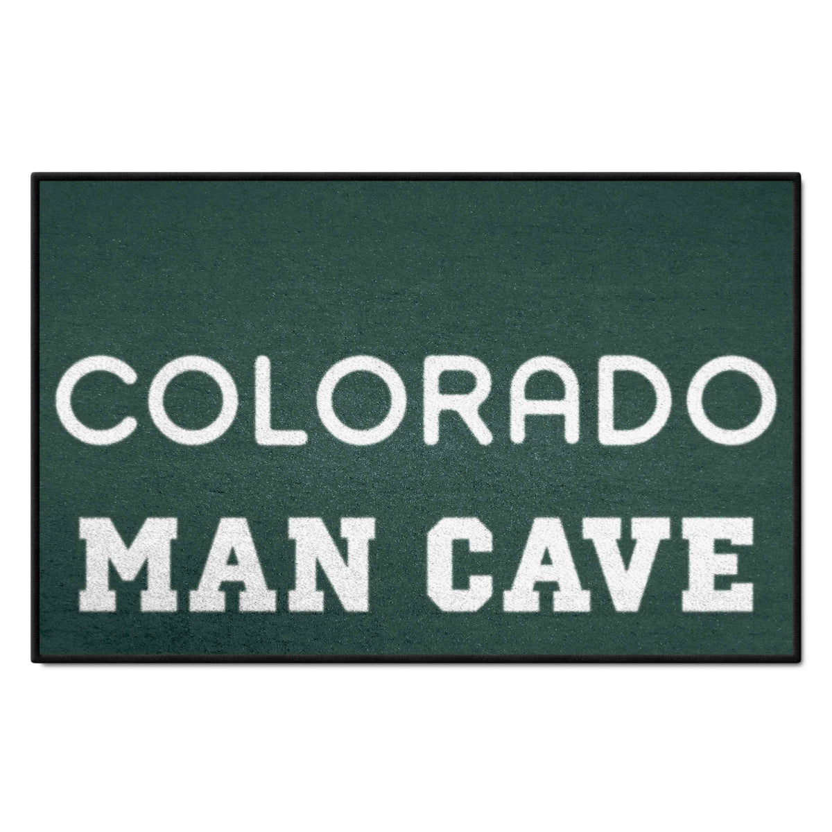 Colorado Rockies Man Cave Starter Mat Accent Rug - 19in. x 30in. - Colorado Rockies