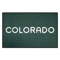 Colorado Rockies Starter Mat Accent Rug - 19in. x 30in. - Colorado Rockies