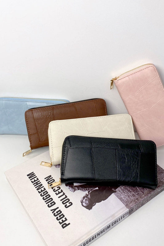 PU Leather Mulit-Interlayer Wallet - Trendsi