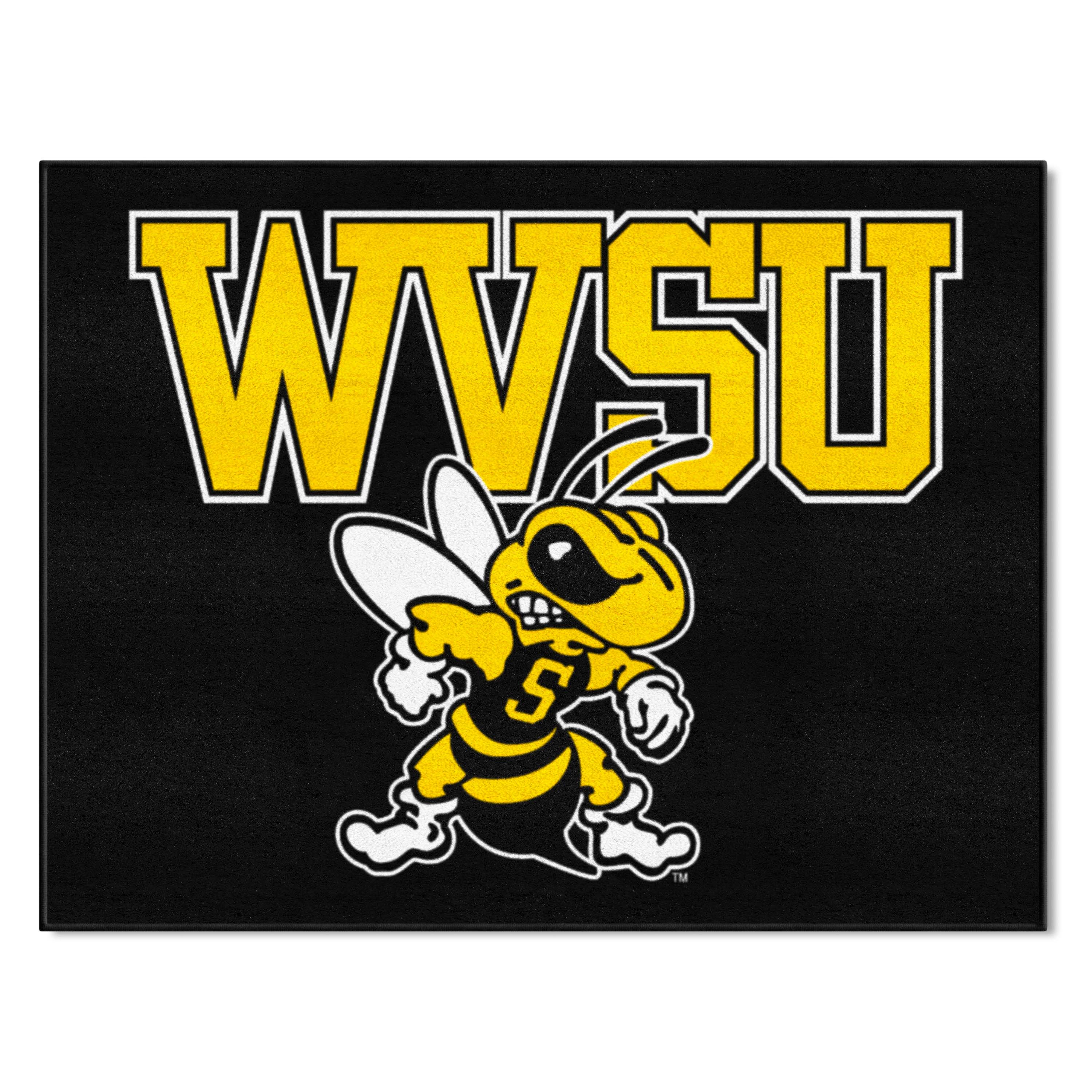 West Virginia State Yellow Jackets All-Star Rug - 34 in. x 42.5 in.