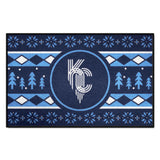 Kansas City Royals Holiday Sweater Starter Mat Accent Rug - 19in. x 30in.