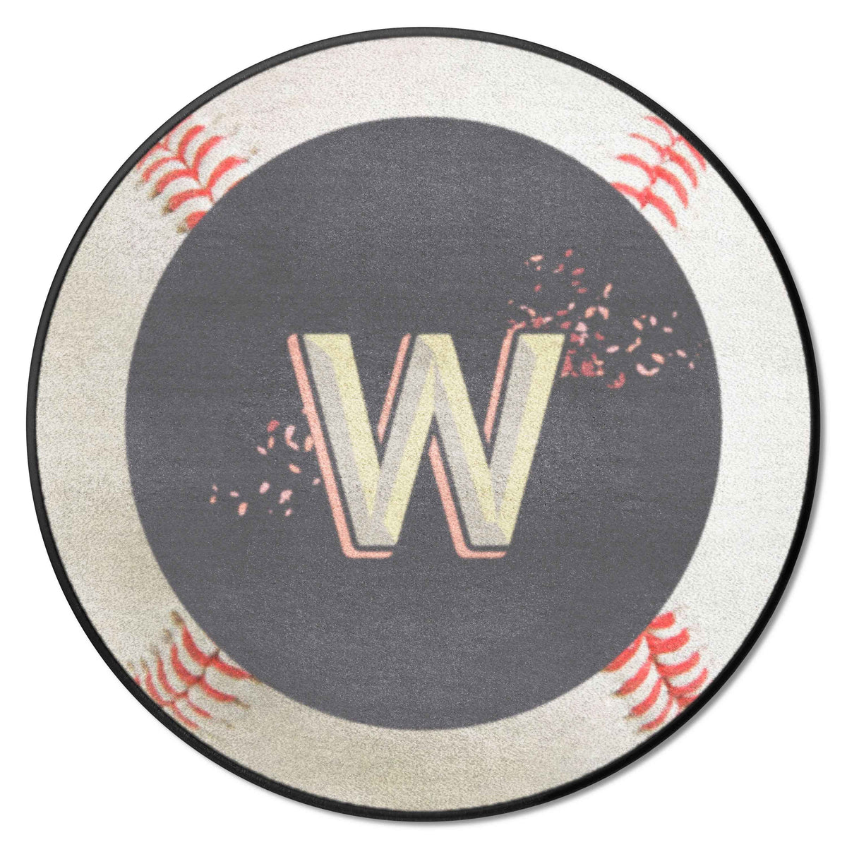 Washington Nationals Baseball Rug - 27in. Diameter