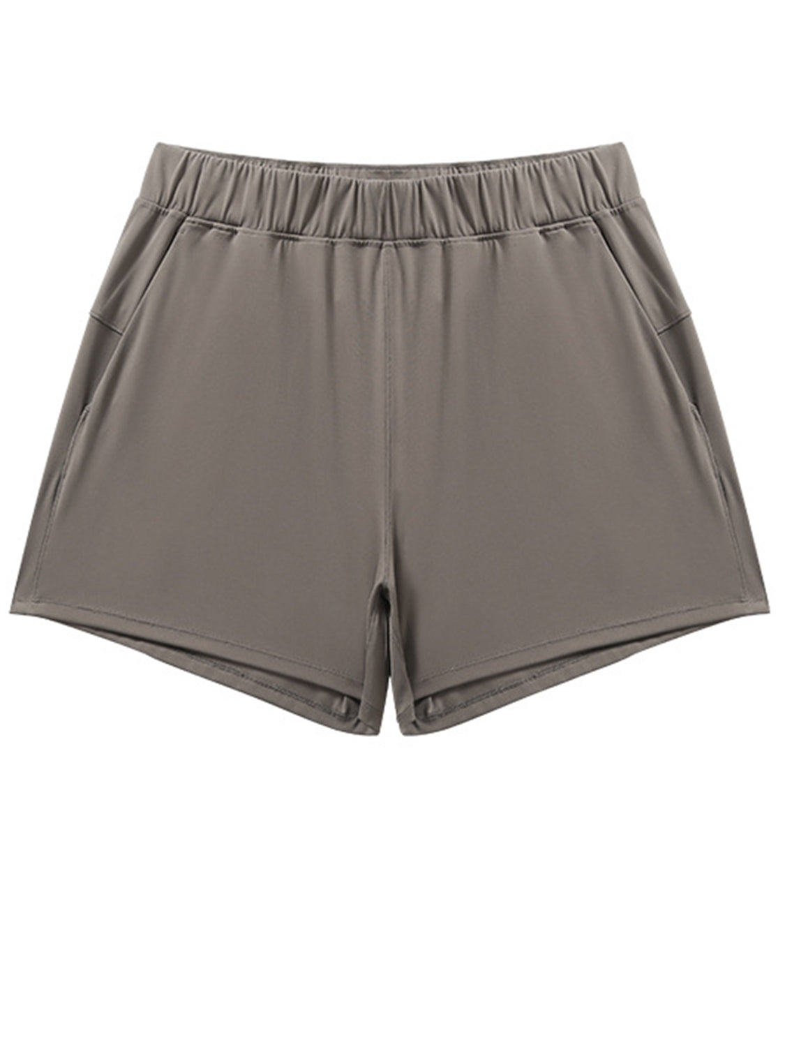 Elastic Waist Active Shorts Trendsi