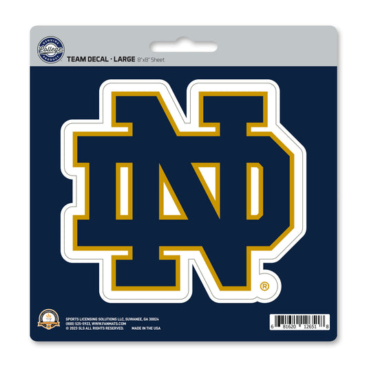 Notre Dame Fighting Irish Large Decal Sticker