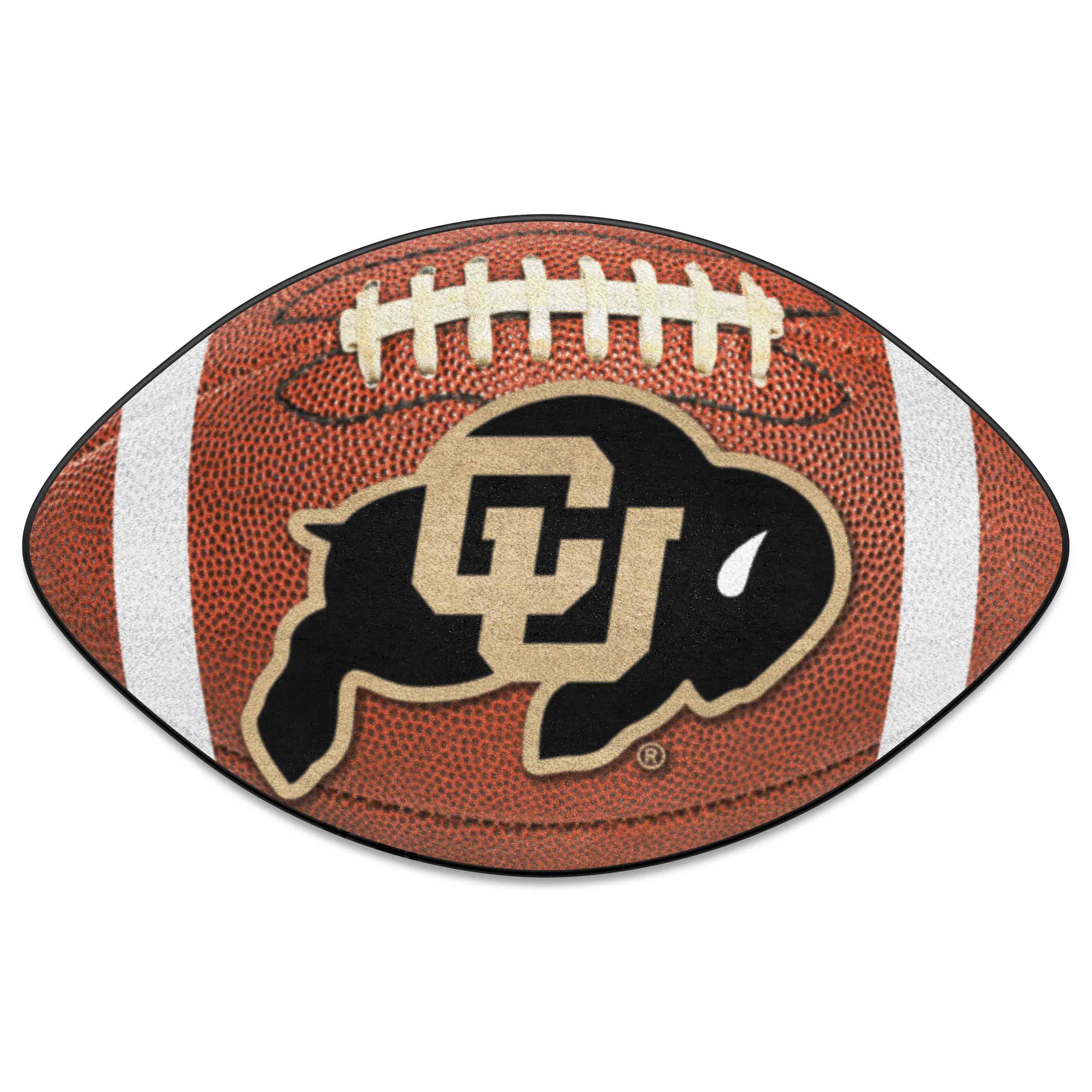 Colorado Buffaloes  Football Rug - 20.5in. x 32.5in.