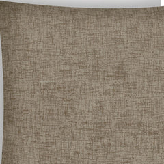 17" X 17" Taupe And Taupe Zippered Solid Color Throw Indoor Outdoor Pillow