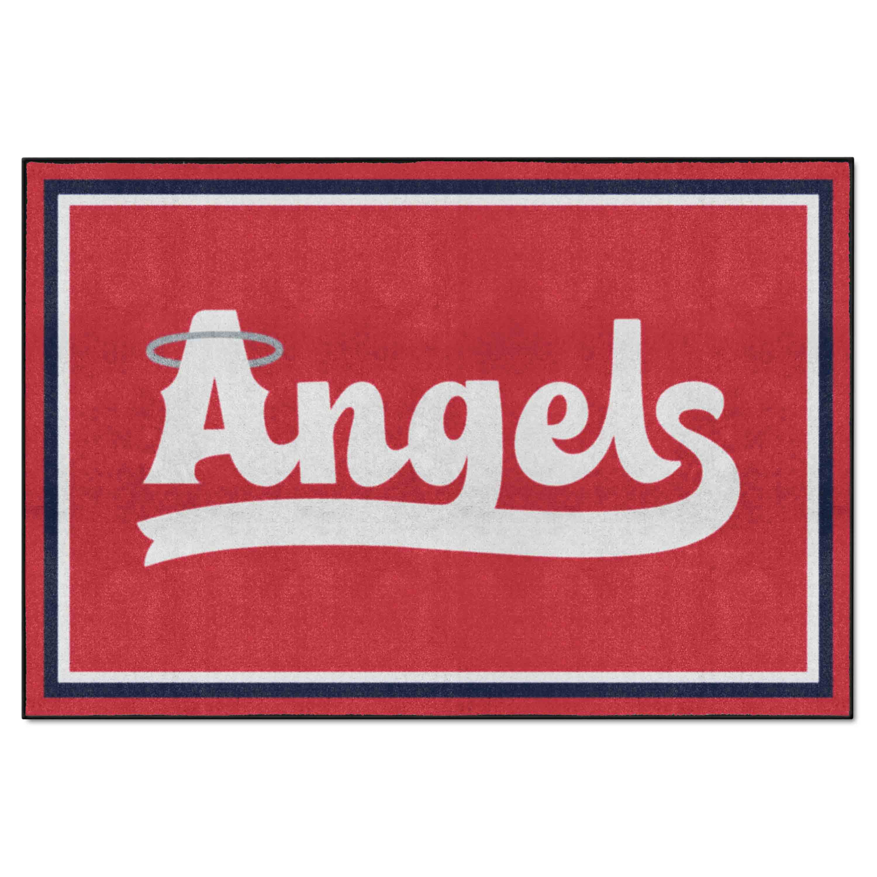 Los Angeles Angels 5ft. x 8 ft. Plush Area Rug