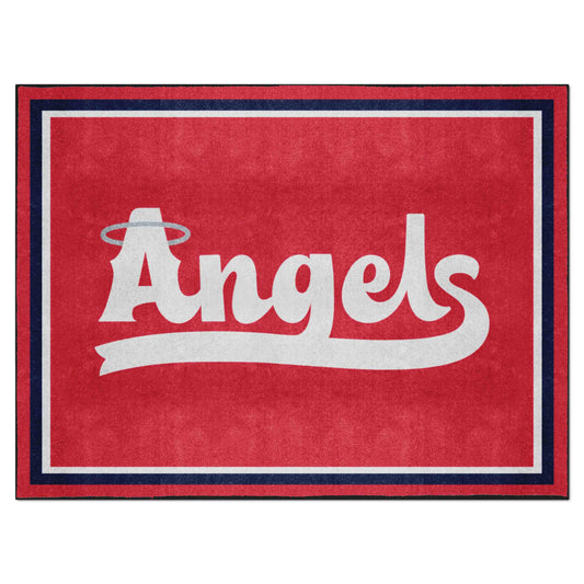 Los Angeles Angels 8ft. x 10 ft. Plush Area Rug