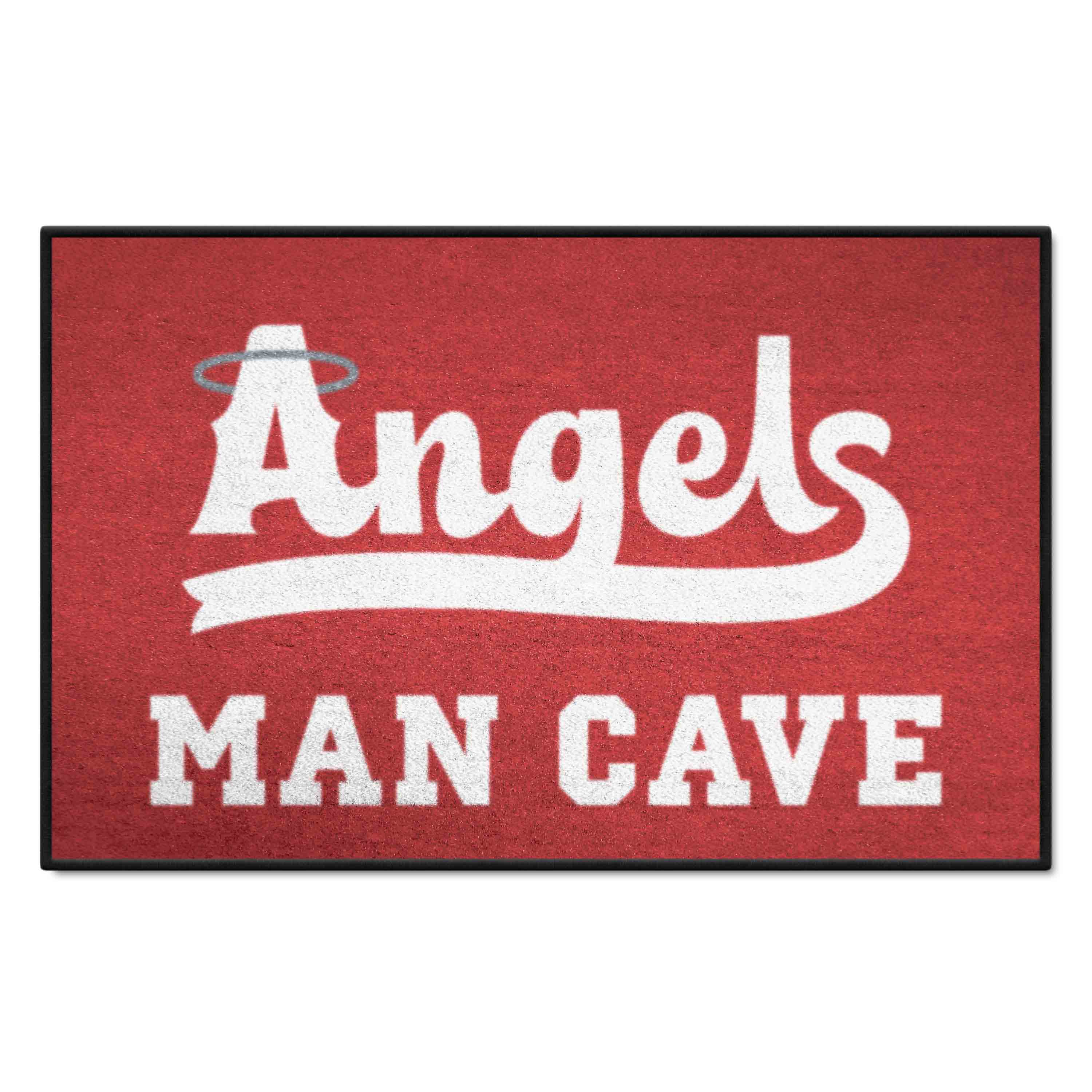 Los Angeles Angels Man Cave Starter Mat Accent Rug - 19in. x 30in.