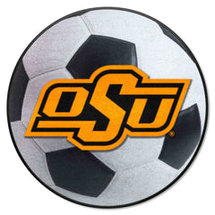 Oklahoma State Cowboys Soccer Ball Rug - 27in. Diameter - Oklahoma State