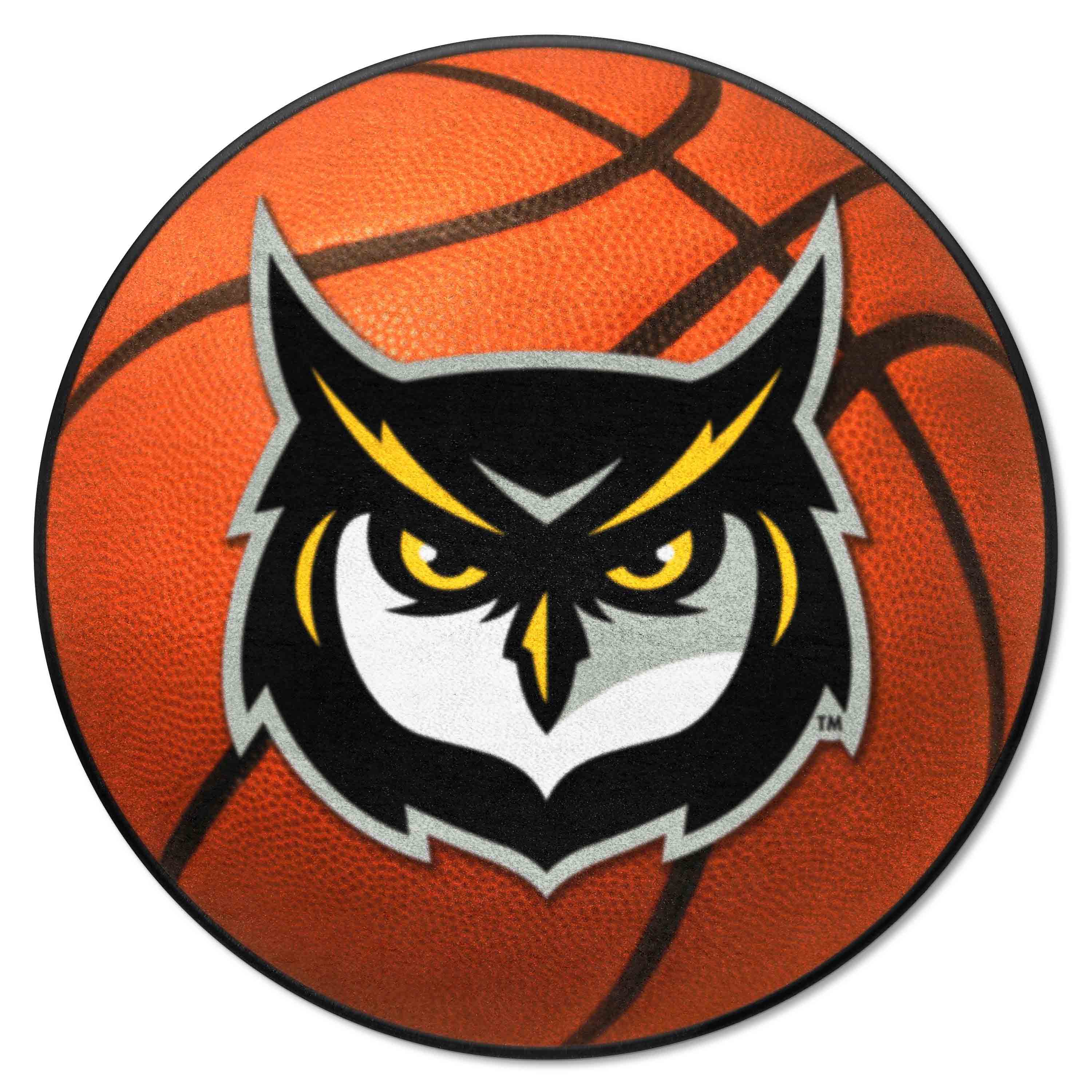 Kennesaw State Owls Basketball Rug - 27in. Diameter