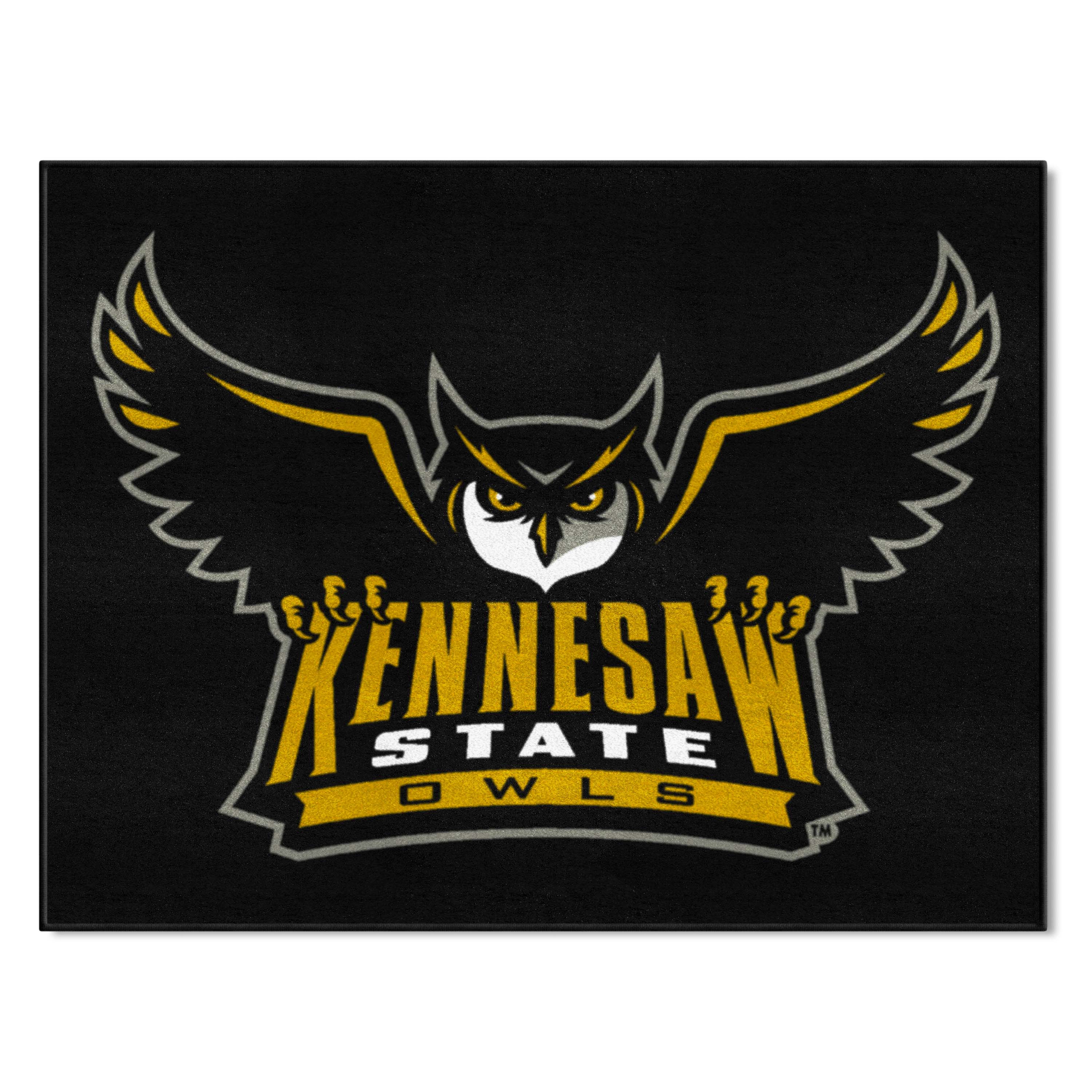 Kennesaw State Owls All-Star Rug - 34 in. x 42.5 in.